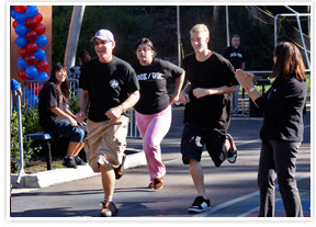 USC students and teachers competed in the 2010 COOK-USC PTG Jogathon, which was a huge success and terrific fun for all participants.